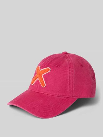 Unio Hamburg Base Cap mit Allover-Logo-Print Modell Kobe in Pink, Gr&ouml;&szlig;e 1