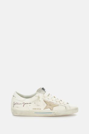 Golden Goose White Leather Sneakers
