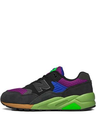 New Balance 580 Phantom/Purple Punch/Green sneakers - Black