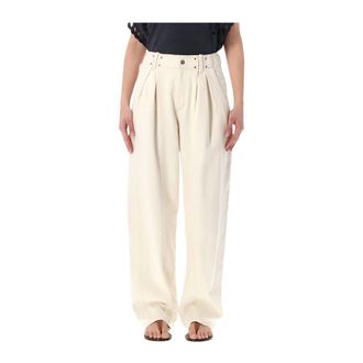 Isabel Marant Mujer, Pantalones, Beige, Talla: S