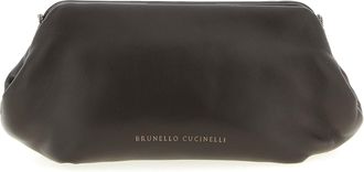 Brunello Cucinelli Monile Chain Bag Borse A Tracolla Marrone-Donna