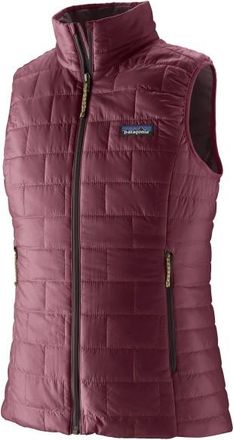 Patagonia Nano Puff Vest Kunstfasergilet f&uuml;r Damen | rot
