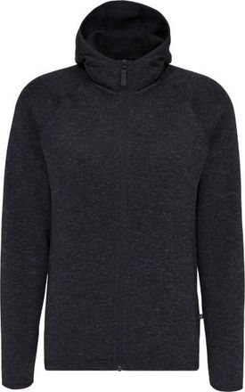Stoic MerinoFleece260 FlenSt. II Zip Hoody Merinohoodie f&uuml;r Herren | schwarz