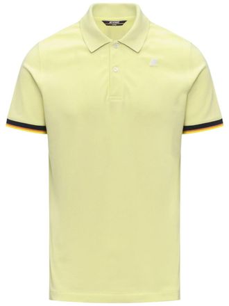K-Way Yellow Shirt Collar Polos