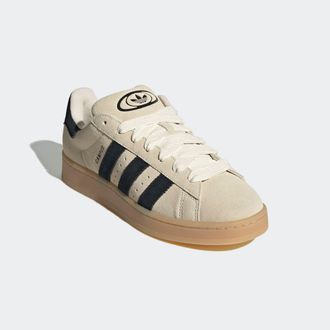 adidas Sneaker ADIDAS ORIGINALS CAMPUS 00S, Herren, Gr. 38,5, weiss (gum 3, cream wei&szlig;, core schwarz), Leder, Schuhe Sneaker