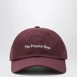 Frankie Shop Cappellino da baseball Frankie bordeaux in cotone