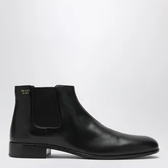 Prada Stivaletti neri in pelle