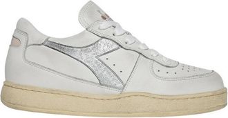 Diadora MI Basket Sneakers - Dames - Sneakers - Wit - 36 EU - Leer - Schoenen