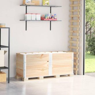 vidaXL Paretali per Pallet 3 pz 150x50 cm in Legno Massello di Pino vidaXL872405