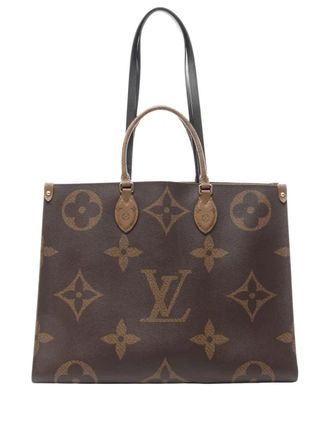 Louis Vuitton 2021 On-the-go GM tote bag - Brown