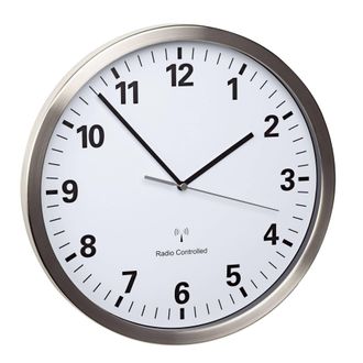 TFA Dostmann Tfa Dostmann - Tfa-dostmann 60.3523.02 Reloj De Mesa O Pared Reloj De Cuarzo Alrededor Plata, Blanco