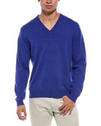 N.Peal N.Peal Burlington Cashmere V-Neck Sweater