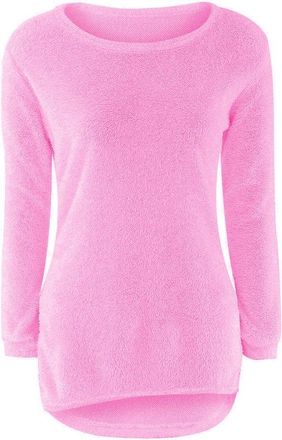 Generic Fleece Cardigans for Women Womens Fleece Tops Womens Casual Solid Long Sleeve Jumper Sweaters Blouse Ladies Sweaters and Jumpers Orange Jumper Women (