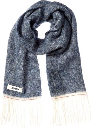 Jacquemus Carro Mohair, Alpaca & Wool-Blend Scarf