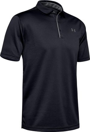 Under Armour Heren Tech Poloshirt (Zwart/Grafiet)