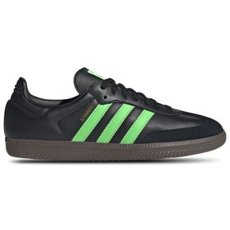 adidas Mens adidas Originals Samba - Running Shoes Screaming Green/Black Size 10.0