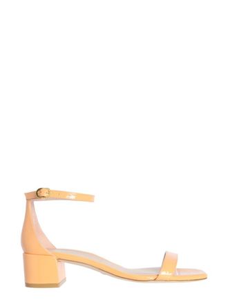Stuart Weitzman Yellow Open Toe Sandals