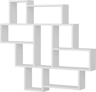 Hanah Home Modern Wall Shelf