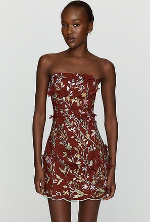 endless rose Strapless Mini Dress