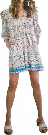 Hunter Bell Camie Dress In Pastel Botanicals