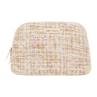 Carlo Colucci Tassen, Dames, Beige, ONE Size, Toilettas