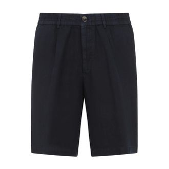 Brunello Cucinelli Stylish Bermuda Shorts - male - Brunello Cucinelli - Casual Shorts - Blue - 2XL - Shorts