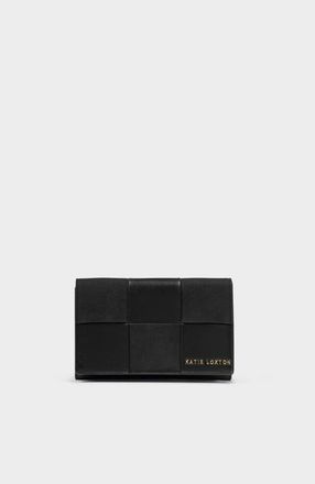 Katie Loxton Taya Woven Purse in Black at Nordstrom