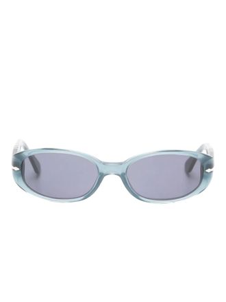 Persol Zonnebril met ovalen montuur - Grijs