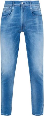 Replay Mens Hyperflex Jeans Blue Cotton - Size 33W/34L
