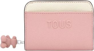 Tous Klassieke Portemonnee - Dames - Portefeuilles - Roze - ONE Size - Leer - Accessoires
