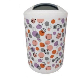 Trade Shop Trade Shop - Cubo De Basura Cubo De Basura Accesorio De Ba&ntilde;o Esferas Abstractas 87086