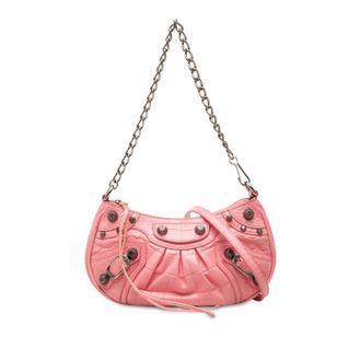 Balenciaga Pre-owned Balenciaga Mini Embossed Leather Motocross Le Cagole Satchel Ladies S1PHPGXH5DO5Y9XJ