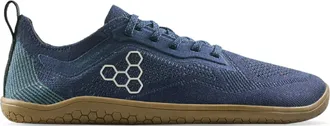 Vivobarefoot Mens Primus Lite Knit Natural Road-Running Shoes Blue 41 EU