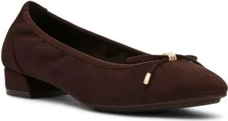 Anne Klein Divine Pump in Choc Brown Micr at Nordstrom, Size 9.5