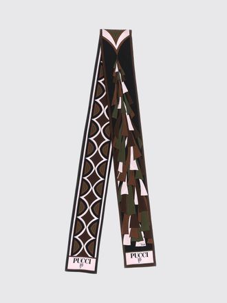 Pucci Multicolor Abstract Print Silk Bandeau