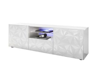 Aquadesign Mueble tv de melamina blanca