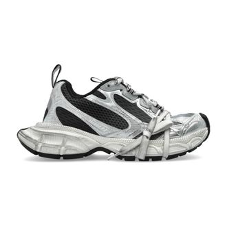 Balenciaga Schoenen, Dames, Grijs, 42 EU, Leer, Sportschoenen 3XL