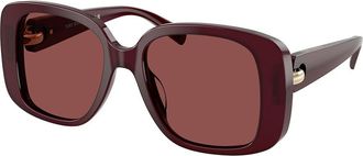 Tory Burch TY7223U 196075 Womens Sunglasses Burgundy Size 53