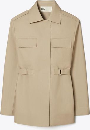 Tory Burch Womens Canvas Jacket, size 14