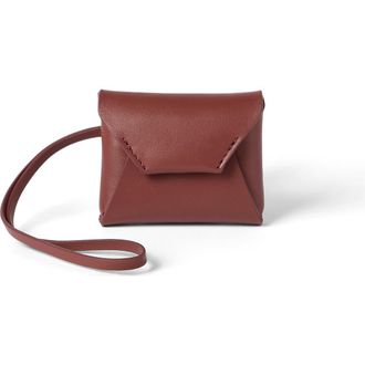 Brunello Cucinelli Calfskin bag charm in Red at Nordstrom