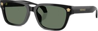 Versace Ve 4513D Zonnebril - Heren - Zonnebrillen - Zwart - 56 MM - Accessoires