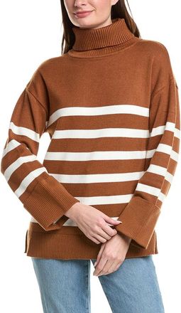 English Factory Turtleneck Stripe Sweater