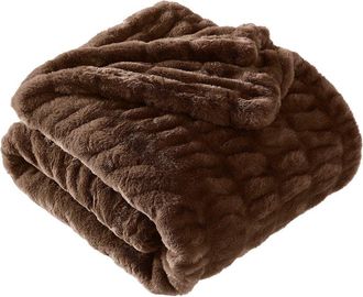 Brooklyn Loom Cloud Luxe Ruched Throw