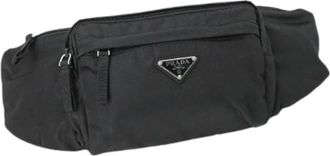 Prada Pre-owned Belt Bags, female, Black, Size: ONE SIZE Pre-owned Vintage Belt Bag