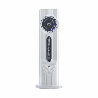 OEM Ventilador De Torre Silencioso Para Dormitorio Con Humidificaci&oacute;n Por Nebulizaci&oacute;n, Usb, Port&aacute;til, Blanco