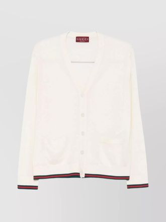 Gucci cashmere silk cardigan
