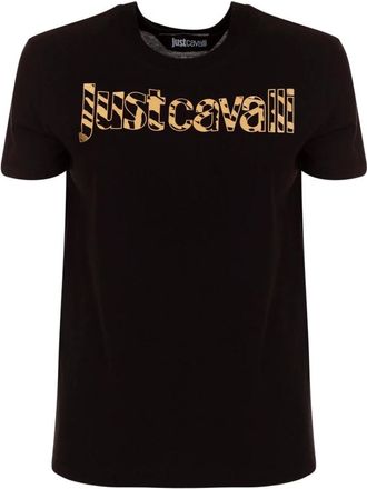 Just Cavalli T-shirt - Dames - T-shirts - Zwart - XS - Katoen - Tops