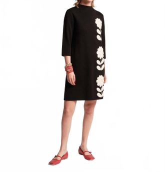Frances Valentine Annie Mini Dress In Posy Embroidery