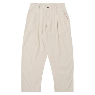 Universal Works Heren, Broeken, Beige, Maat: W36