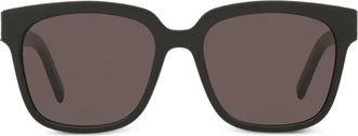 Saint Laurent Eyewear SL M40 rectangle-frame sunglasses - women - Acetate - 54 - Black